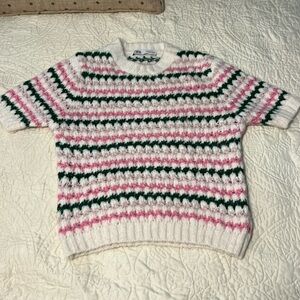 Zara short sleeve sweater